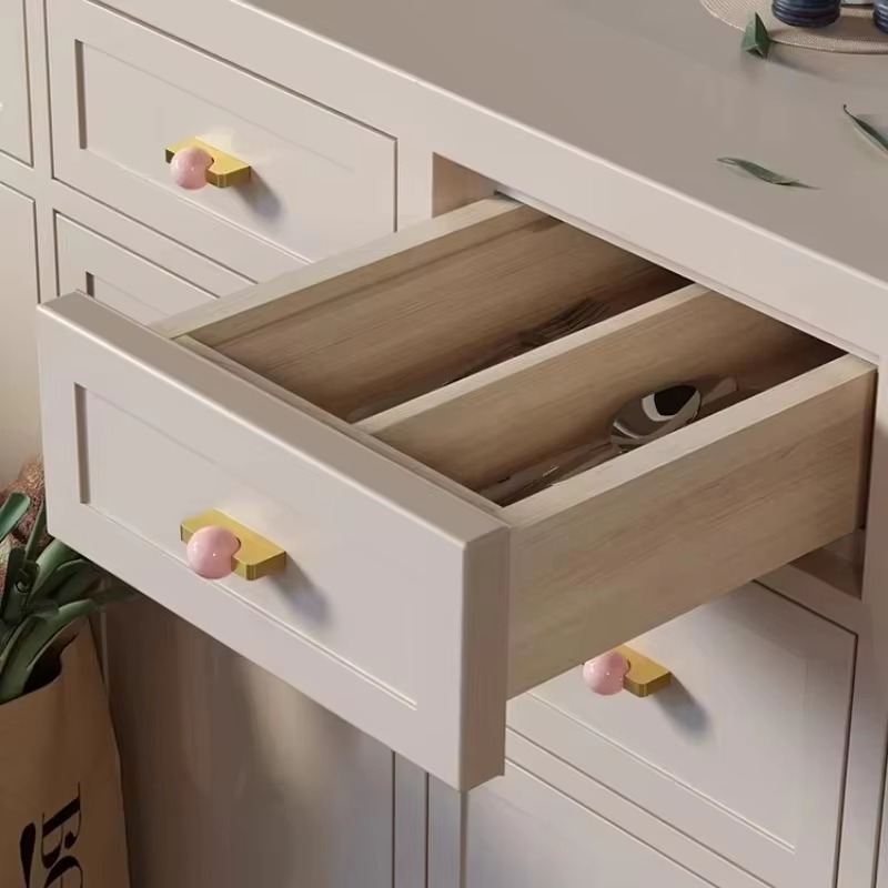 White Crystal Ball+Brass Furni - đánh giá và giá Furniture Hardware Drop Pulls