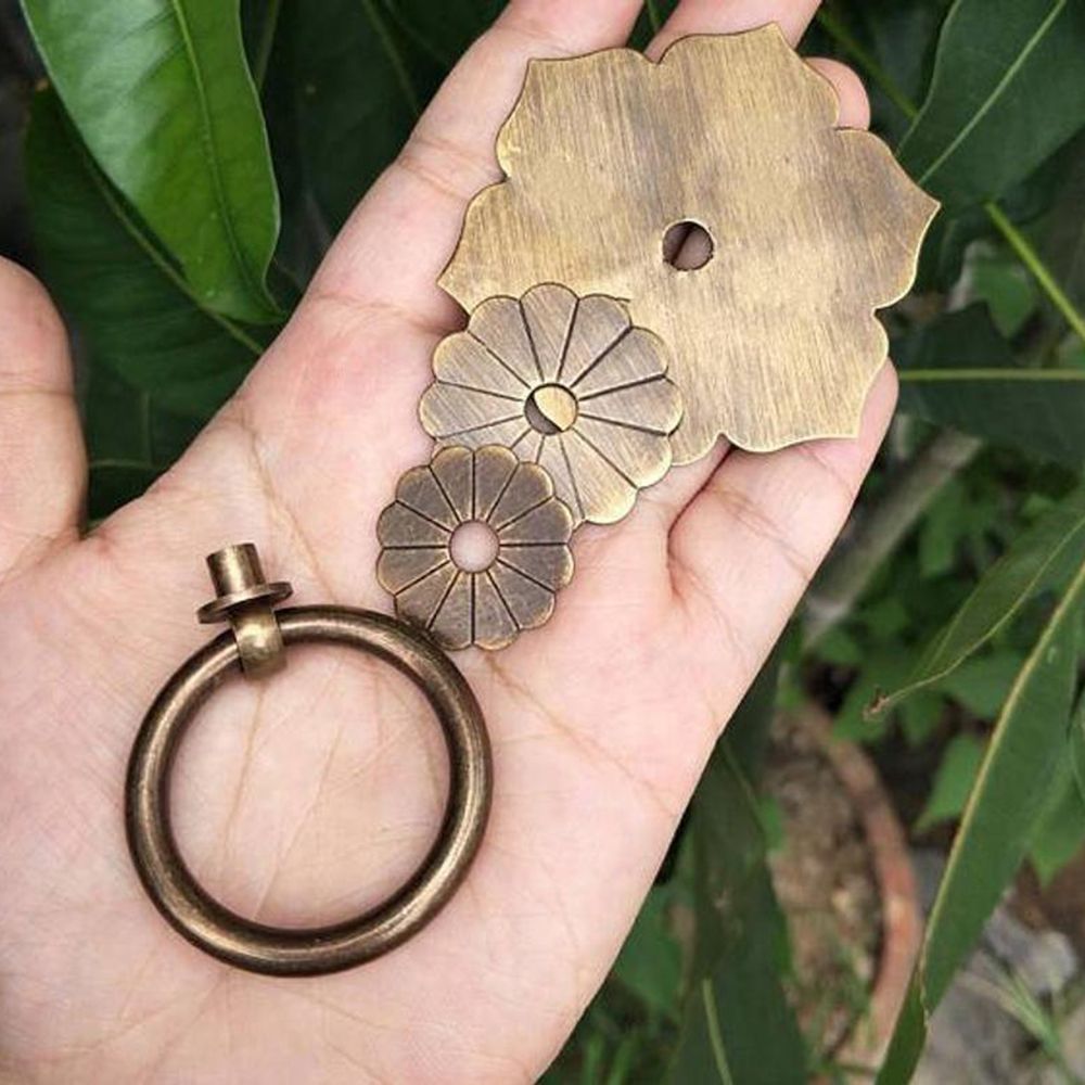 1PC Antique Bronze Brass Drawe - đánh giá và giá Furniture Hardware Drop Pulls