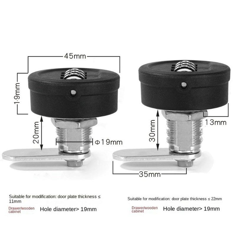 Drawer Password Lock 20/30mm T - đánh giá và giá Furniture Hardware Manufacturer
